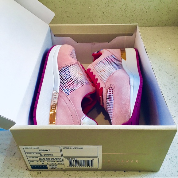 🆕 NIB 👟 Ted Baker Esmay Fashion Sneakers - Picture 8 of 8